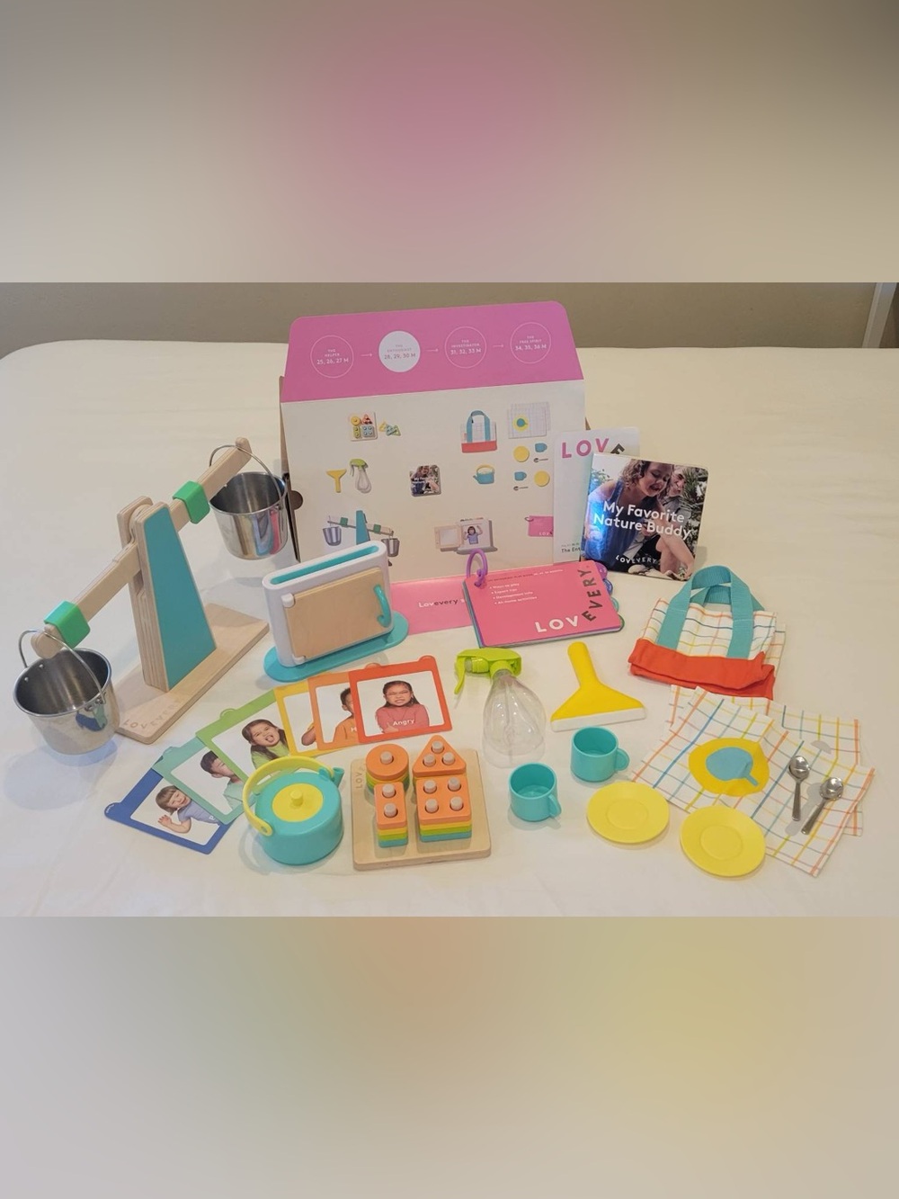 Lovevery The Enthusiast complete play kit Months 28, 29, 30+